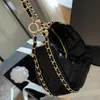 Kvinnor hobo axelväska modedesigner halv månpåse lyx varumärke påse crossbody väska handväska plånbok kortväska koppling quiltad väska diamantmönster guldmetallkedja