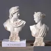 Neuheiten Artikel Europäische Anna Apollo Gips Kopf Figur Kunst Scpture Dekor Retro Figur Charakter Harz Statue Home Ornament R5252 T20 DHNXD