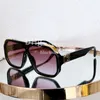 Óculos de sol vintage de grandes dimensões, óculos de sol grandes para mulheres, masculino, feminino, designer, caixa de presente laranja
