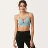 Lu Align T-Shirt Outfit Womens No Steel Ring Gathering Type Fitness Yoga Sexy Underwea Women Beautiful Back Sports Bra Sense of Design Jogger Gry Lu-08 2024