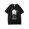 T-Shirts Anime Death Note Misa Japanese Cartoon Tops Women T Shirt Summer Harajuku Manga Oversize Tshirt Punk Short Sleeve Casual Tees