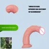 Dildos/dongs realistisk dildo med sugkoppen Baselifelike kuk för vaginal och anal lek mjuk och flexibel penisleksak för kvinnor och par