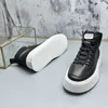 Dress European Style Party Wedding Shoes Fashion White Breathable Sports Casual Outdoor Sneakers Round Toe Thick Bottom