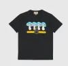 Homem Camiseta Mens Designer Camiseta Mulheres Camisetas Mulher T-shirt 100% Algodão Respirável Manga Curta Camisetas Moda Rua Clássico Verão Gprint T-shi