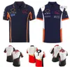 Men's Polos F1 Racing Short Sleeve t Shirt Summer New Team Polo Shirt Same Customizable Zhba
