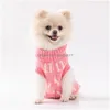 Hondenkleding All-Match Dierenkleding Coltrui Mode Trui Pomeranian-kleding Geschikt voor kleine en middelgrote honden Katten Drop De Dhfub