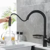 Rubinetti Da Cucina Accessori Dal Design Contemporaneo E Rubinetto Per Lavello Miscelatore Acqua Fredda Con Rubinetto Per Lavabo Estraibile Con Cestello Portaoggetti