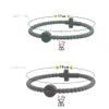 새로운 도매 컬러 실리콘 크로스 뱅글 팔찌 세트