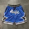 Shorts Orlando''Magic''men Men Summer Throwback Basketball Shorts Pocketlea0 147