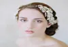 Brindilles miel coiffures de mariage accessoires de cheveux peigne à cheveux de mariée avec perles strass cristaux bijoux de cheveux de mariée BWHP0366032846