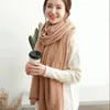 Теплые осенние шарфы с имитацией кашемира, мужские утолщенные женские корейские длинные шали, вязаные женские зимние накидки