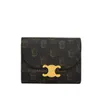 Victory Designer Portafogli Mini Cross body in pelle lucida pieghevole porta soldi di lusso uomo donna porta carte di credito porta monete porta passaporto moda iconici bottoni borsa per rossetto