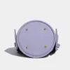 이브닝 가방 Mabula Lavender Purple Bucket Bag 세트 2 PCS 간단한 단단한 여성 어깨 호보 지갑 지갑 eleagnt 캐주얼 쇼핑객 토트