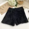 Women's Shorts White Knitting Women Summer Sexy Girls Solid Simple 4 Colors Chic Leisure Stylish All-match Ulzzang Fashion 2024