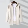 Kurtki męskie High End Designer Dasual Fashion Casual Fashion Style Korean Style For Men Solid Color Ubrania z kapturem