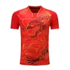 CHINA Dragon Team table tennis shirt Men Women pingpong shirt Quick Dry table tennis Training soccer Shirts 240301