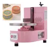 220v Desktop Cake Cream Icing Spreading Coating Machine Birthday Cake Smoothing Decorating Spreader