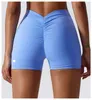 LL Women Yoga Shorts Stroje Lu High Talle Sportswear Zużycie krótkie spodnie Dziewczęta Elastyczne Pobież