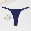 Women's Panties Soft Thongs Seamless Moisture-wicking Breathable Underwear For Ladies Low Waist Anti-septic Quick-drying