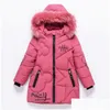 Down Coat Girls Down Jacket Childrens Winter Clothing Kids Warm Thick Coat Windproof For Girl Cartoon Parka Outerwear Drop Delivery Ba Dh6Zu