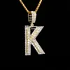 Round Cut Vvs Clarity Moissanite Diamond k Initial Pendant for Unisex Custom Pendant Hip Hop Pendant 925 Sterling Silver