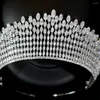 Hair Clips Shiny Princess Crown ASNORA Retro European Bridal Headdress Crystal Queen Selection Band Accessories