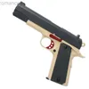 Toys Gun M1911 Water Bullet Crystal Bomb Manual Toy Gun Silah With Bullets For Adults Children Blaster Pistol Outdoor Games 240306