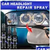 Headlight Switch Car Light Restorative Liquid Removing Oxidation Dirt Portable Repair Polish For Restoration F2W9 Drop Delivery Mobi Otfqp