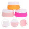 Storage Bottles 3 Pcs Silica Gel Bottle Travel Size Containers Sample Jar Household Case Mini Supply Portable