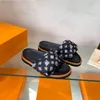 Mens mulheres slides designer chinelos travesseiro de piscina mulas slides sandálias conforto plana pôr do sol acolchoado estilo fácil de usar e luxurys sapatos macios 【code ：L】