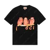 Men Tshirt Fashion Street Letter Graffiti Print Women Summer Casual Loose Breathable T Shirts Tops