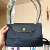 2024 Borsa da donna versatile di moda Borse per gnocchi Classica donna di marca Nuove borse pieghevoli in nylon impermeabile Borse da donna