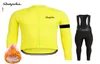 2020 Pro Team Winter Thermische Fleece Männer Langarm Radfahren Jersey Set MTB Maillot Ropa Ciclismo Uniform Fahrrad Kleidung set2428923