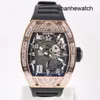 Timeless Watches Fancy Watch RM Watch Rm010 Herrenset mit Tsquare Diamond Rose Gold Machinery Swiss Famous Watch