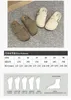 Zomer klassieke slippers plat strand luie designer schoen cartoon grote hoofd flops riem gespog schuifjes hotel bad dames schoenen sexy sandalen la maat 35-40 met doos 86610 s 5