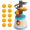 Mini Table Tennis Robot Training Automatic PingPong Ball Machine Launcher 240126