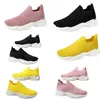 Printemps et automne nouvelles chaussures pour femmes transfrontalières chaussures décontractées chaussures d'étudiant respirantes pour enfants chaussures de sport polyvalentes coréennes noir jaune rose 38