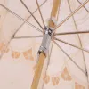 30pcs Classic Multi Color Noble Elegant Palace Style Long Arm Wedding Parrella haft gingham koronkowy parasol zz