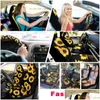 Car Seat Covers Car Seat Ers Red Rose Flower Printing Er Fl Set For Women Front And Back Non-Slip Heavy-Duty Protection Cushion Drop D Dhvon