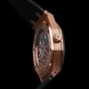 Relógio de pulso de última geração Relógios de pulso populares AP Royal Oak Série 15500 Máquinas automáticas Mens 18K Rose Gold Material 41MM Calibre Conjunto completo