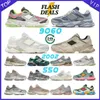 9060 skor 2002R Designer Cloud Running With Box Men Women Big Size 9060s Sea Salt Quartz Rain 550 White Green Black Grey 530 Sier Navy Mens Gift