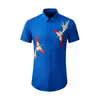 Men's Casual Shirts High Quality Luxury Jewelry Comfortable Short Sleeve Button Up Custom Screen Printing Polo T Shirt