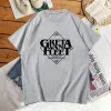 T-shirt greta van fleet tour t-shirt kobiety dziwne horyzonty graficzne thabrts kobietę bawełny krótkie koszulki koszulki koszulki