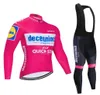 2020 QUICK STEP Manga Longa Conjunto de Ciclismo Ropa Ciclismo Mountain Bike Roupas Mens Respirável Road Bike Jerseys Ciclismo Kits3596985