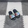 Free Shipping Kids slippers Cut out Rubber Sandals boys girls Holes Hollow out slides Beach Pool Floral Summer shoes Platform Flats Little children Flip Flops Slider