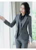 Pakken IZICFLY Lente Herfst Zwarte Blazer Set Met Rok Office Suits Voor Vrouwen Uniform Dame Werk Outfit Elegante 2 STUKS