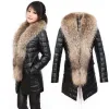 Fur Oversized Zizi Mao collar long leather sheep fur imitation fur coat Haining new trim Korean version Fur coat women jacket