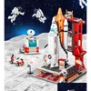 Kits de construção de modelo Toy Brick Lepin Blocks Kits de nave espacial Shuttle Launch Center Lunar Lander Model Kit Build Block Set Spaceport Figur Dhj2N