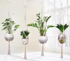 4pcs Macrame Plant Hanger مصنوعة يدويًا من المنسوجة الحامل الجدار معلق سلة زارع لصالح حديقة داخلية في الهواء الطلق شرفة C9768658