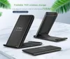 15W Qi Draadloze Oplader Vouw Stand Snel Opladen Houder voor Samsung S10 S20 USB C Telefoon Lading Station1488891